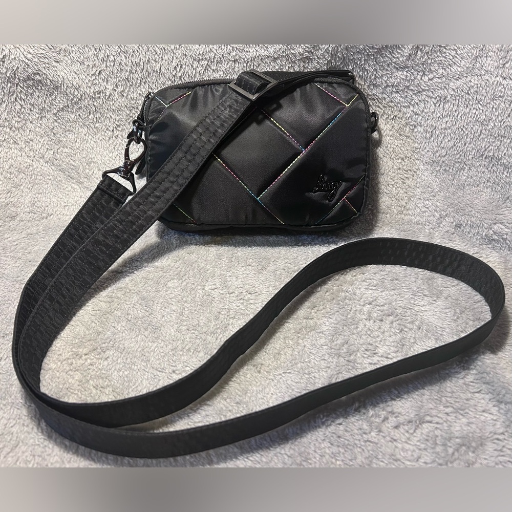 Lug Coupe Se Rainbow Stitched Crossbody